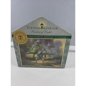 Thomas Kinkade 1000pc Puzzle Teacup Cottage Jigsaw